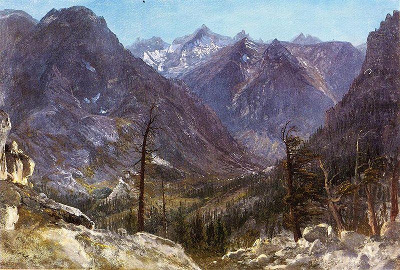 Estes Park, Colorado, Albert Bierstadt